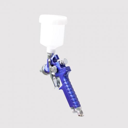 スプレーガン重力 HVLP 車 エア ペイント 1.7mm ノズル 43-57PSI 600mlポット AL-BB-5604 AL Car parts