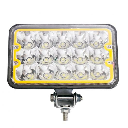 45W LED バー SPOT LED 駆動 LED ライトバーワーク照明 ヘッドライトオフロード VEHICLE4X4 SUV ATV 12V 24V 2pcs AL-BB-6497 AL Car parts