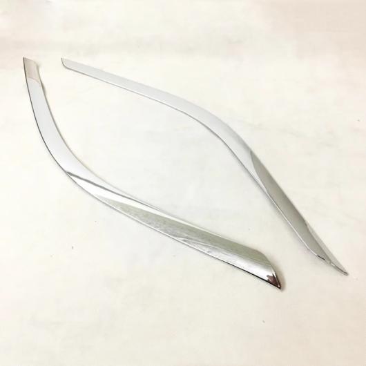 トヨタ C-HR 2017 2018 ABS クローム カーボンファイバーヘッド ライト アイリッド トリム ABS Chrome AL-BB-6757 AL Car plating parts|オートパーツエージェンシー