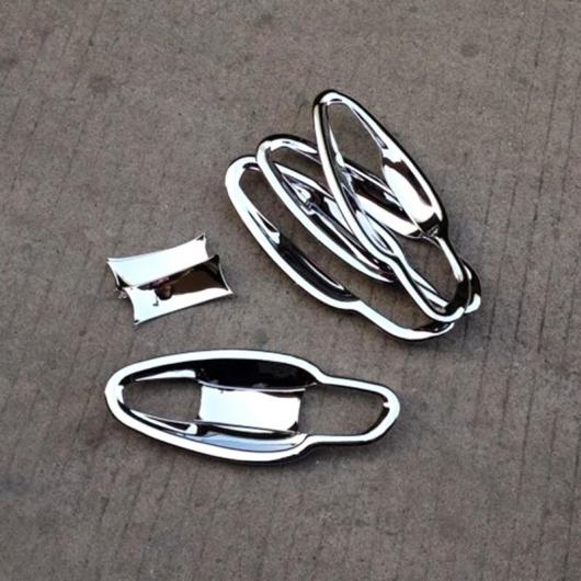 プジョー 308 2014 2015 2016 ABS クローム ドアハンドルボウル カバー フレーム Bowl AL-BB-7013 AL Car plating parts