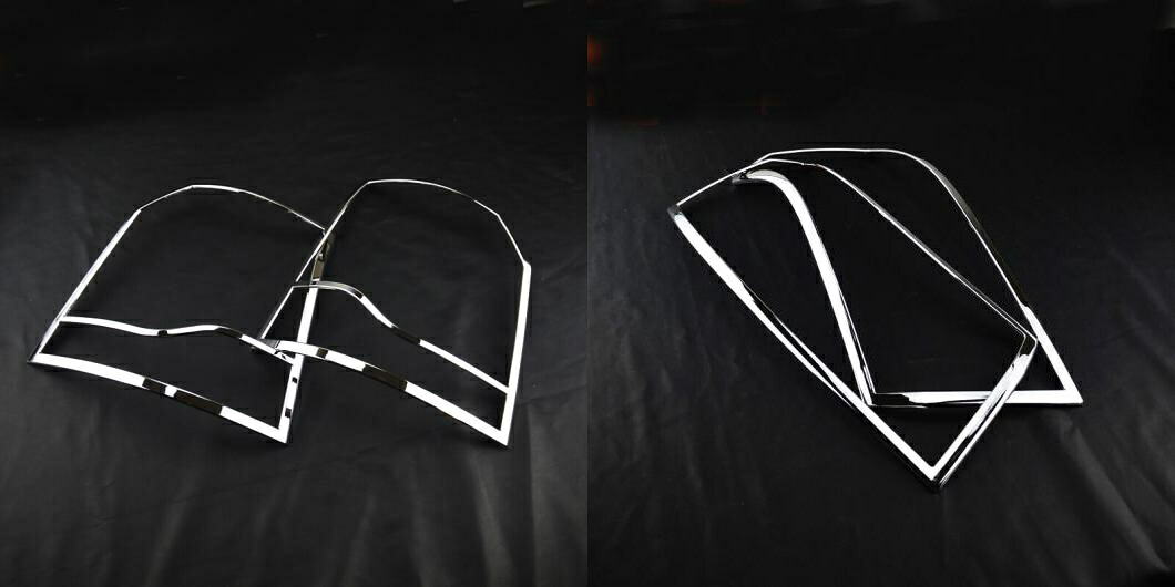 ランドローバーフリーランダー2 LR2 2012 2013 2014 2015 ABS クローム フロント リア ヘッド ライト カバー ヘッドテール ランプ Front and Rear 4pcs AL-BB-7187 AL Car plating parts