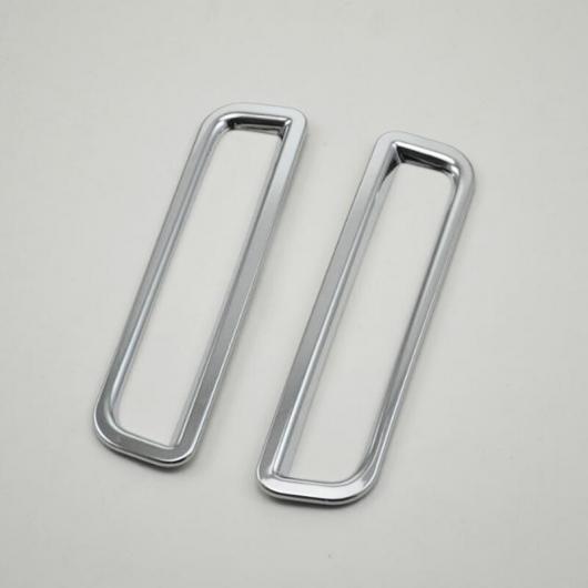 ABS クローム ランドローバーフリーランダー2 2012 2013 2014 2015 LR2 フロント リア フォグ ライト ランプ カバー Rear 2pcs AL-BB-7190 AL Car plating parts|オートパーツエージェンシー
