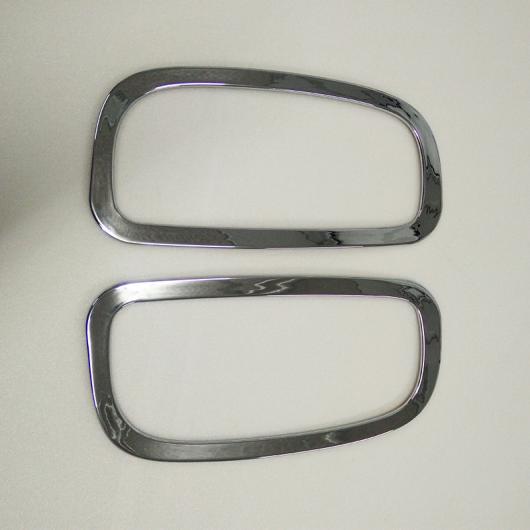 ABS クローム フロント リア テール フォグ ライト ランプシェードベゼル カバー トリム エクステ 起亜 ソレント2013 Rear 2pcs AL-BB-7200 AL Car plating parts