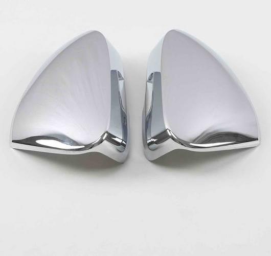 カロック 2017 2018 2019 ドア バック ミラー キャップ トリム カーエクステリア ABS CHROMESLIVER AL-BB-6646 AL Car plating parts