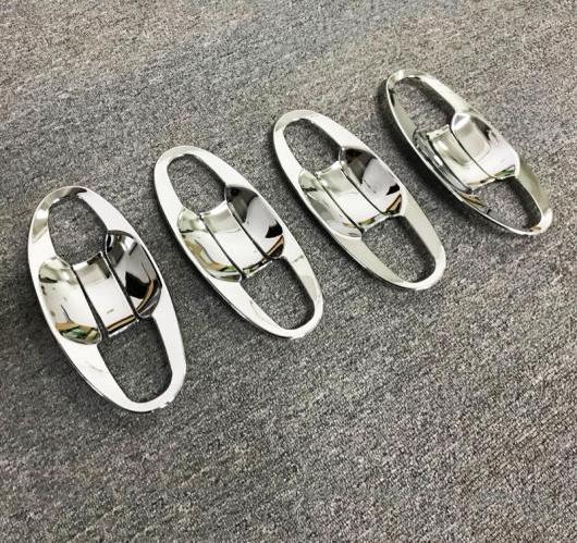 スバル XV 2012 2013 2014 2015 2016 2017 2018 ABS クローム ドアハンドルボウル トリム AL-BB-6685 AL Car plating parts