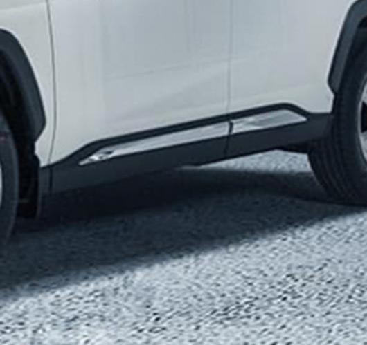 トヨタ RAV4 Adventure 2019 2020 サイドドア ボディ モールディング トリム ストリップ ステッカーカーエクステリア ABS AL-BB-6854 AL Car plating parts