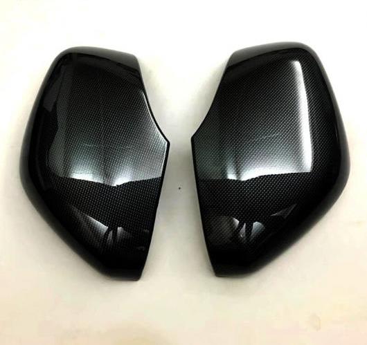 日産 パトロールY62 2010-2016 ABS カーボン ファイバー ペイント リア VIEWバック ミラー カバー シルバー トリム 2ピース 2016 フェイスリフト AL-BB-6903 AL Car plating parts