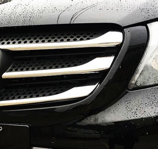 ABS クローム ベンツVITO V-クラスビアノVALENTE METRIS 2014 2015 2016 2017 フロント ヘッドグリルグリルバー トリム AL-BB-7177 AL Car plating parts｜オートパーツエージェンシー
