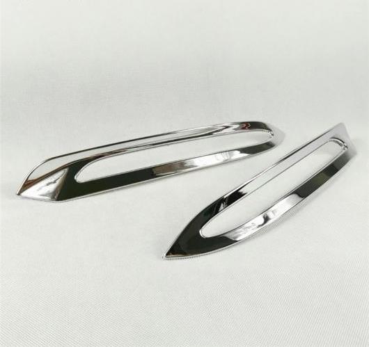ABS クローム リア フォグ ライト カバー 3D 2ピース ベンツGLC 2016 2017 × 205 AL-BB-7183 AL Car plating parts