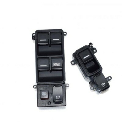 2ピース フロント 左 右パワー スイッチ ホンダアコード2.4L 2003-2007 35750SDAH07 35750SHJA25 35760-SDA-A01 AL-BB-8418 AL Car parts