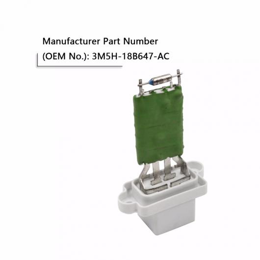 ヒーターブロワーモーターファンヒーター レジスター フォード フィエスタ フォード フォーカス モンデオ S-MAX 2002-2006 以降 3M5H18B647AC 132597 Condenser Blower AL-CC-1888 AL Car parts