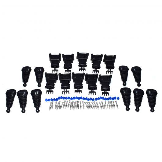 自動 EV1 TPS 3 ピンコネクタ IAC プラグセット VW アウディ ボルボ ポルシェ BMW 10 sets AL-CC-2090 AL Car parts