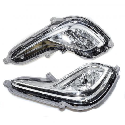 フロント バンパー 左 右レンズ 27 ワット 12 V ヒュンダイ アクセント 1.6L 2012 2013 204 2015 2016 Left Right Pair AL-CC-2462 AL Car parts｜オートパーツエージェンシー
