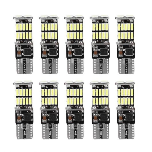 10個 T10 4014 26SMD デコード LED CAN-BUS バルブ エラーフリーサイドマーカーナンバープレートライト LED ストリップライト シグナル ランプ AL-DD-0883 AL Car parts