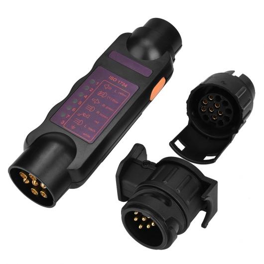 12V 7PIN/13PIN 牽引ライト配線 ケーブル 回路プラグソケットテスターオート トレーラー トレーラー AL-DD-0897 AL Car parts｜オートパーツエージェンシー