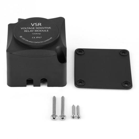 DC 12V 電圧敏感リレー VSR 自動 充電 リレー 125A デュアルバッテリーアイソレータ ユニバーサル AL-DD-0957 AL Car parts