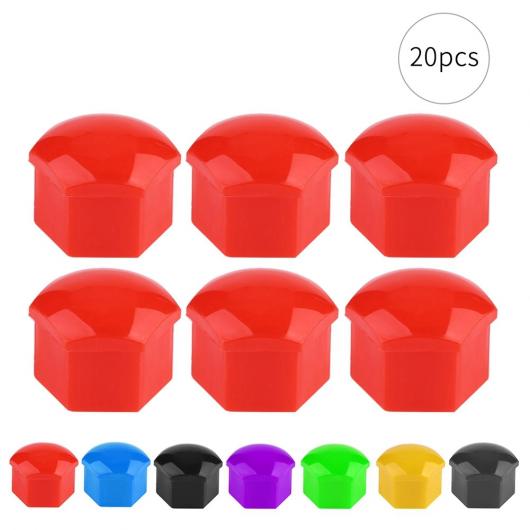 ナッツ 20個 17mm ホイール 自動 ハブ 保護盗難防止 カバー キャップ自動 アクセサリー 選べる2カラー ブラック・グレー AL-DD-1204 AL Car parts