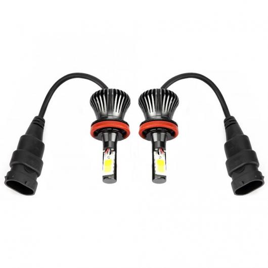 2個 2400LM COB 超高輝度 LED ヘッドライトキットヘッド ランプ バルブ H11/9006/881/H3 /H8/H7 アクセサリー H11B 2400 Lm AL-DD-1229 AL Car parts