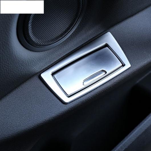 4ピース シルバー ABS クロームドア灰皿スパンコール 装飾 個 BMW X1 F48 2016-2017 AL-DD-4694 AL Interior parts for cars