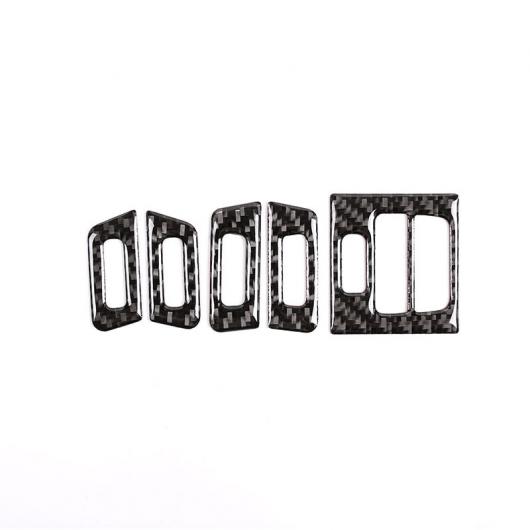 カーボンファイバー インテリアデコレーションステッカー BMW E90 3 シリーズ 2005-2012 8 AL-DD-5257 AL Interior parts for cars