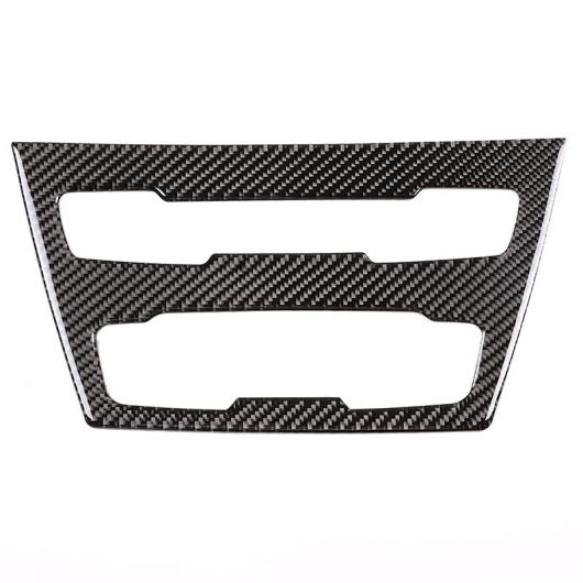 カーボンファイバー BMW X1 F48 2016-2019 センター コントロール ボリュームフレームパネル カバー トリム Carbon Fiber AL-DD-5706 AL Interior parts for cars