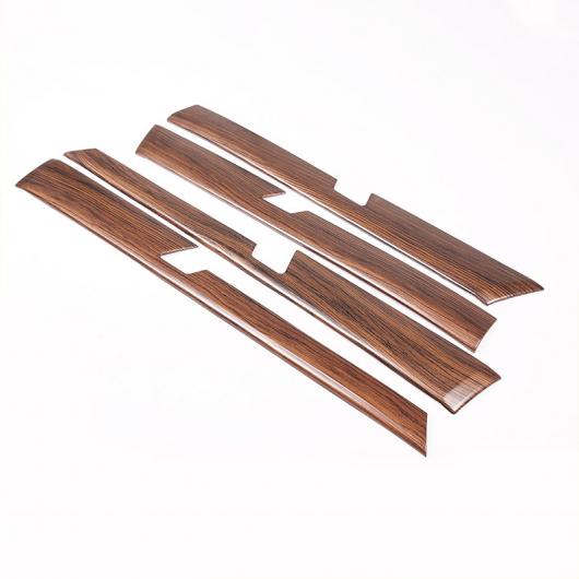 4個 木目 ABS インテリアドア 装飾 パネル トヨタ ランド クルーザー プラド FJ150 150 2010 -2018 Pine Wood Grain AL-DD-5968 AL Interior parts for cars｜オートパーツエージェンシー