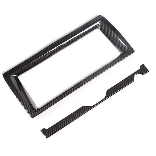 カーボン調 ABS インテリアナビゲーションフレームトリムジャガー E-PACE E ペース 2018 2019 パーツ Carbon Fiber AL-DD-6189 AL Interior parts for cars|オートパーツエージェンシー