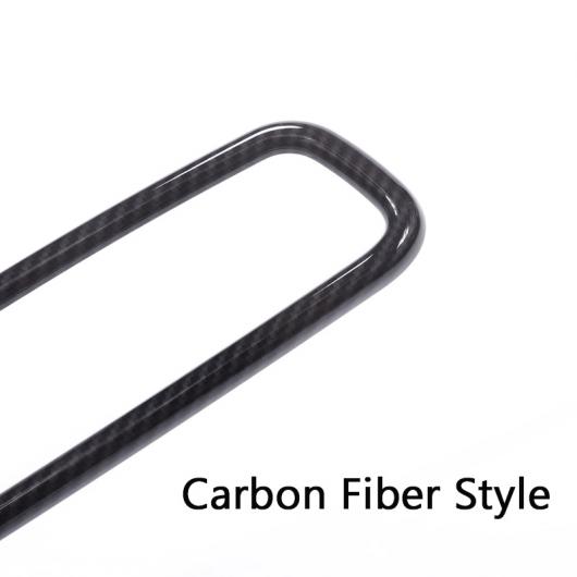 カーボン調 BMW 3 4シリーズX3 X5 X6 F15 F16 F25 F30 F31 F34 F32 F33 F36 E70 ABS クロームインテリアバックミラー カバー Carbon fiber AL-DD-6253 AL Interior parts for cars