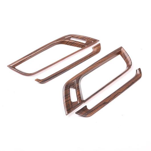 木目調 BMW X1 F48 2016-2019 BMW X2 F47 2019 ABS 空調ベント カバー トリム 4個 Pine Wood Grain AL-DD-6681 AL Interior parts for cars