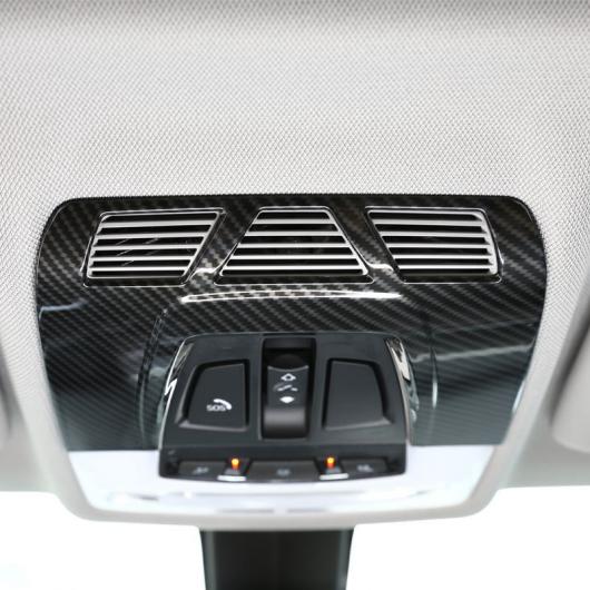BMW F48 F15 F16 F30 F34 F45 F46 X1 X2 F47 X5 X6 カーボン調 ABS プラスチック インテリアフロント読書ライト カバー トリム AL-DD-6051 AL Interior parts for cars