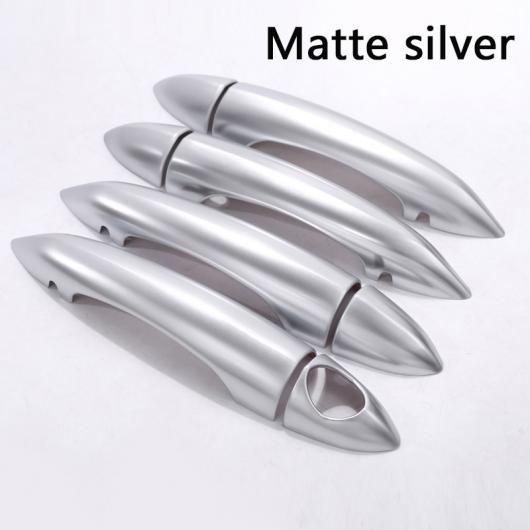 アルファロメオ ジュリア 4 ドア 2017 ABS クローム 8個 外装ドアハンドルカバ 選べる2バリエーション shiny silver・matte silver AL-DD-6099 AL Interior parts for cars