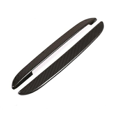 2個 BMW X5 G05 2019 ABS クローム フロントローシート バック カバー ステッカー X7 G07 選べる2バリエーション Carbon Fiber・Matt Silver AL-DD-6696 AL plating parts|オートパーツエージェンシー