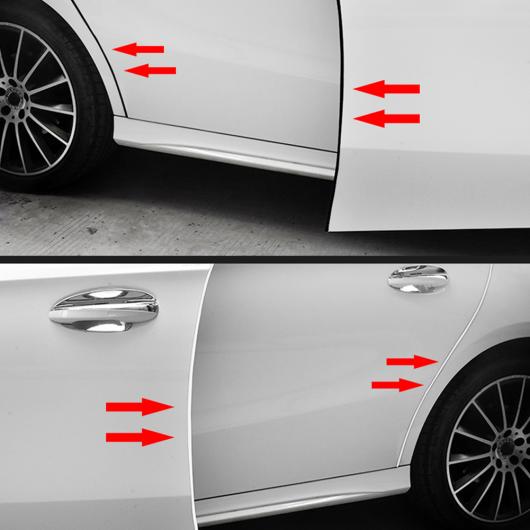 メルセデスベンツ GLK クラス W177 W246 W205 W213 X204 ドア衝突防止トランク保護ゴム ステッカー 選べる4バリエーション Black Color 8M～Transparent 8M AL-DD-6874 AL Car plating parts