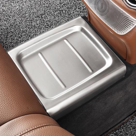 メルセデスベンツ E クラス W213 2016-2019 304 ステンレス スチール 後列ミドルブリッジペダルパーティション保護カバー 選べる2カラー ブラック・シルバー AL-DD-7467 AL Interior parts for cars
