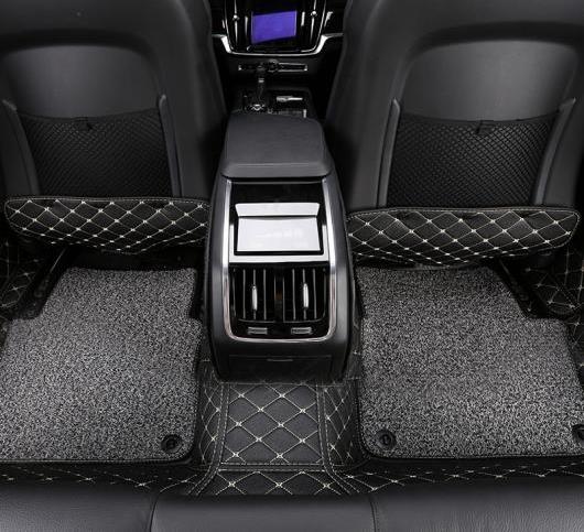 レザー シート背もたれ 傷防止 パッド インテリア 防汚 マット保護 ボルボ S90 V90CC 2016 -18 選べる2バリエーション Black・Brown AL-DD-7523 AL Interior parts for cars