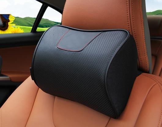 ヘッド枕 レザー メモリ コットン ネック枕 ボルボ XC60 S60 V60 S90 XC90 インテリア 選べる3カラー ブラック～ブラウン AL-DD-7562 AL Interior parts for cars