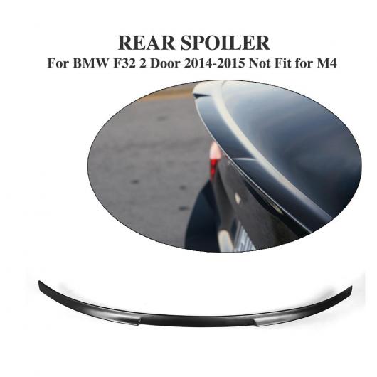 車用外装パーツ リア トランク ブート スポイラー ウイング 適用: BMW 4 シリーズ F32 クーペ 2ドア 2014-2015 除く-M4 FRP 未塗装 ブラック AL-DD-8056 AL Exterior parts for cars