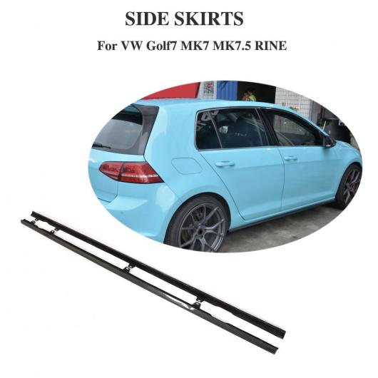 車用外装パーツ カーボンファイバー サイド スカート 適用: フォルクスワーゲン ゴルフ 7.5 R-LINE R 2014-2018 バンパー リップ ガード エプロン AL-DD-8444 AL Exterior parts for cars｜オートパーツエージェンシー