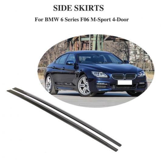 車用外装パーツ カーボンファイバー サイド スカート バンパー キット 適用: BMW 6-シリーズ F06 M-sport 4 ドア 2012 2013 2014 2015 2016 2017 AL-DD-8542 AL Exterior parts for cars｜オートパーツエージェンシー