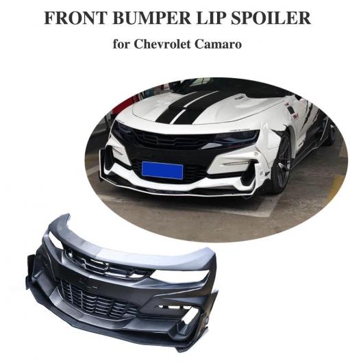 車用外装パーツ PP フロント バンパー リップ スプリッタ フォグ ベント 適用: シボレー カマロ フロント バンパー リップ スポイラー ボディ キット 2016-2018 AL-DD-8709 AL Exterior parts for cars|オートパーツエージェンシー