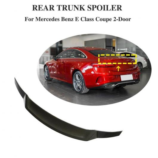 車部品 適用: メルセデス W207 C207 スポイラー Eクラス 2ドア クーペ W207 リア スポイラー ウイング 2017-2019 E250 E300 E400 E450 AL-DD-8854 AL Car parts