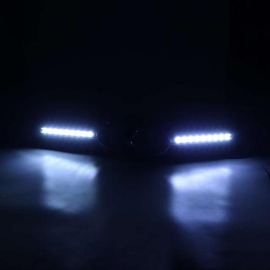 車用外装パーツ ハニカム メッシュ フロント グリッド グリル カバー フロー LED フォグライト ランプ ターンシグナル ライト 適用: アウディ A5 Sライン S5 B8 RS5 2008-2012 AL-EE-0808 AL Exterior parts for cars