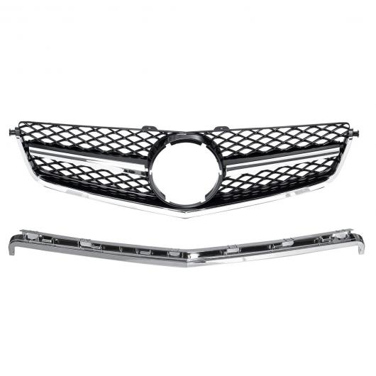 車用外装パーツ C63 適用: AMG グリル フロント バンパー メルセデスベンツ W204 セダン 2008 2009 2010 2011 レーシング タイプA・タイプB AL-EE-0810 AL Exterior parts for cars