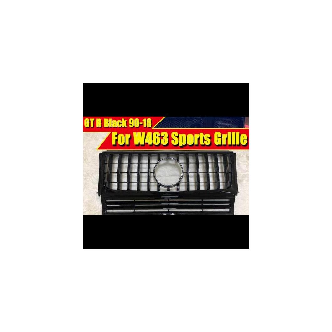 適用: メルセデス G-ワゴン W463 G550 G500 フロント グリッド グリル ABS 光沢ブラック G53 G65 1990-18 タイプ001 AL-EE-0349 AL Exterior parts for cars|オートパーツエージェンシー