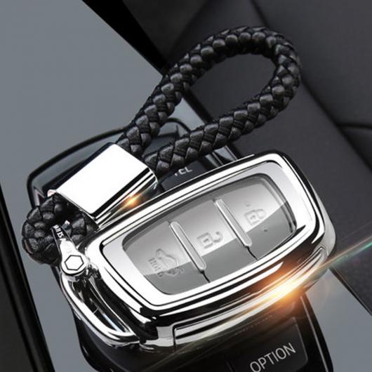 キー フォブ カバー ケース スキン セット 適用: ヒュンダイ I20 I30 I40 L109 HB20 FE クレタ ミストラ アクセント ソラリス 2017 スマート タイプ002～ブラック AL-EE-3196 AL Car parts｜オートパーツエージェンシー