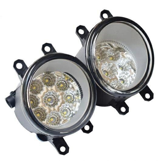 LED フォグライト 適用: トヨタ ウィッシュ MPV ZNE1 ANE1 2005-2009 左 右 フロント バンパー フォグ ランプ ライト LED (ホワイト)・ハロゲン (ウォーム ホワイト) AL-EE-3423 AL Car parts｜オートパーツエージェンシー