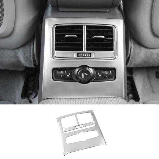 リア エア コンディション 装飾 カバー トリム ステンレス スチール ステッカー 適用: アウディ A6 C5 C6 2005-2011 シルバー AL-EE-4582 AL Interior parts for cars