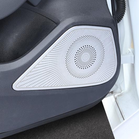 オーディオ スピーカー 装飾 ステッカー 適用: アウディ A3 8V 2013-18 ドア ステレオ スピーカー 装飾 フレーム カバー トリム マット AL-EE-5061 AL Car parts 22,874円