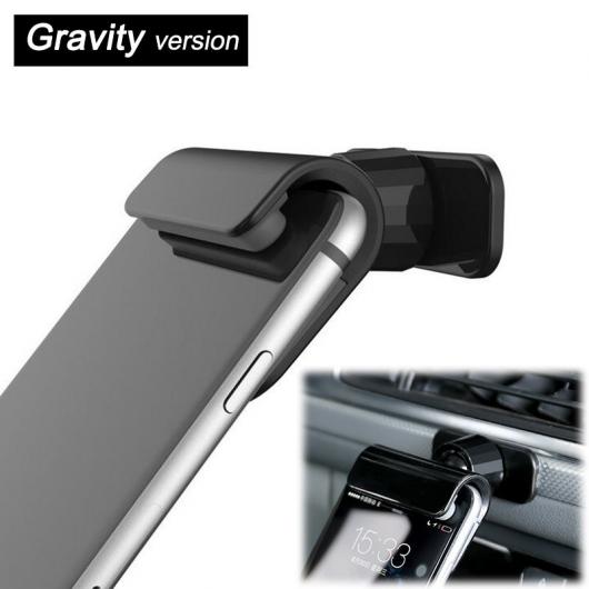 ユニバーサル 携帯電話 スマートフォン ホルダー マグネット ABS モバイル スタンド GPS ブラケット サポート グラビティバージョン AL-EE-5378 AL Interior parts for cars