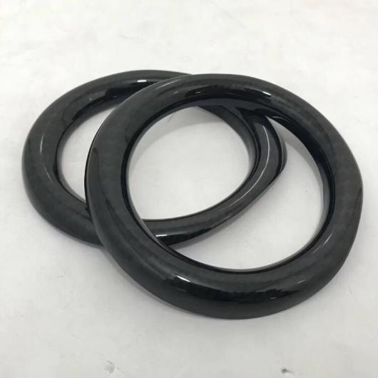 クローム フロント フォグライト フォグランプ カバー トリム 適用: トヨタ C-HR CHR 2016 2017 2018 エクステリア カーボン AL-EE-6580 AL Exterior parts for cars